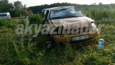 Erdoğdu Kavşağında Trafik Kazası